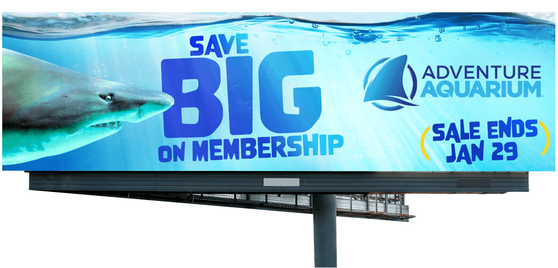 Adventure Aquarium Billboard