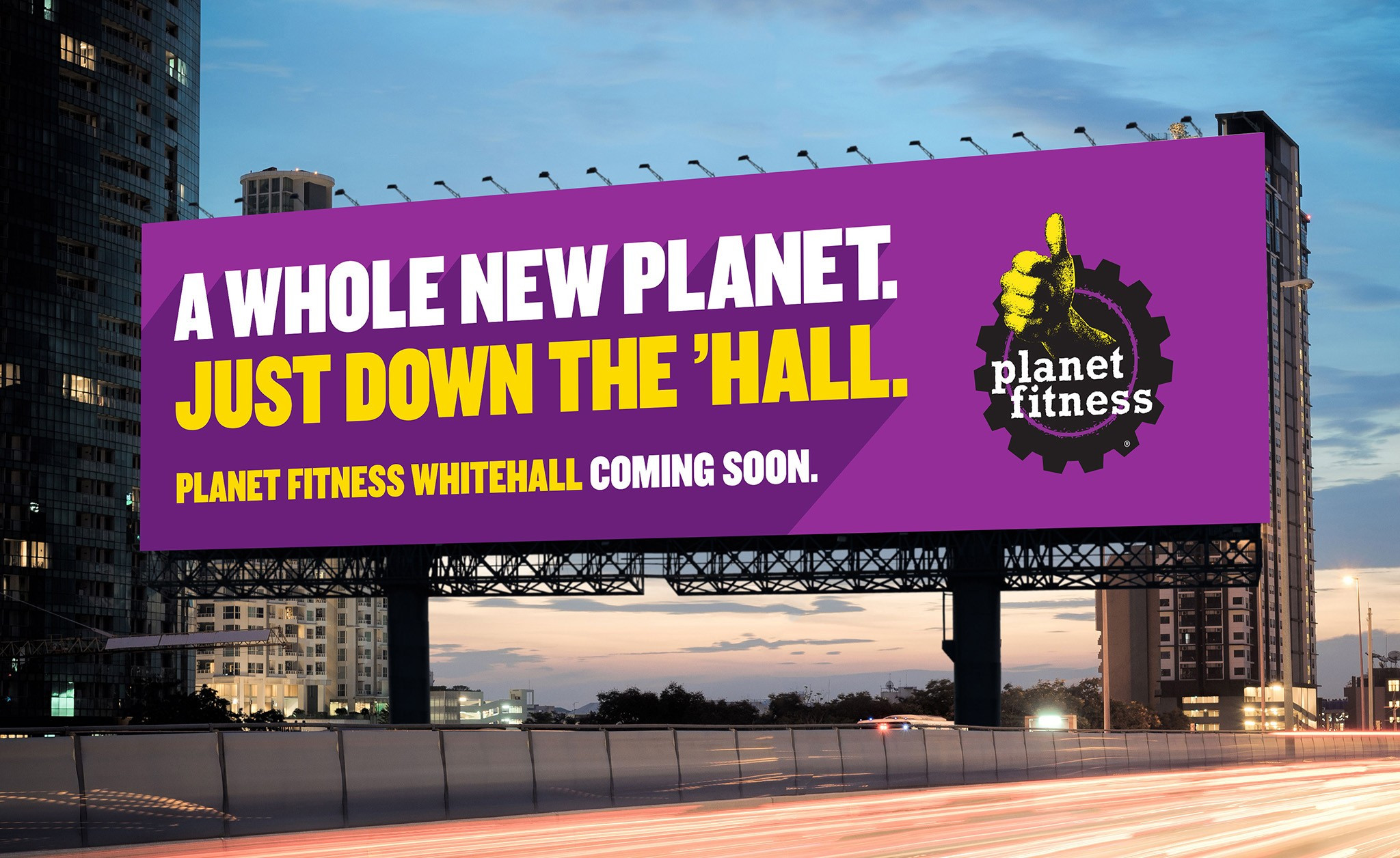 Planet Fitness billboard