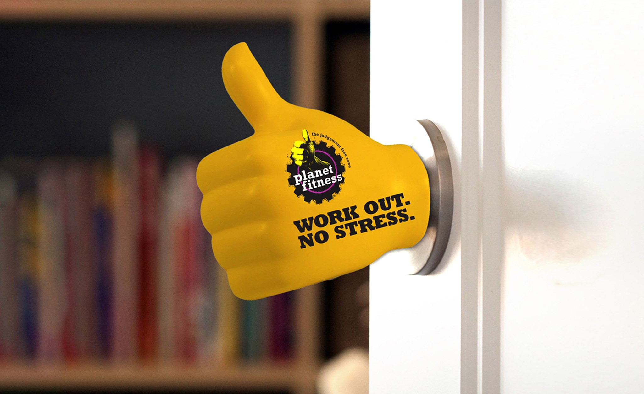 Planet Fitness door knob