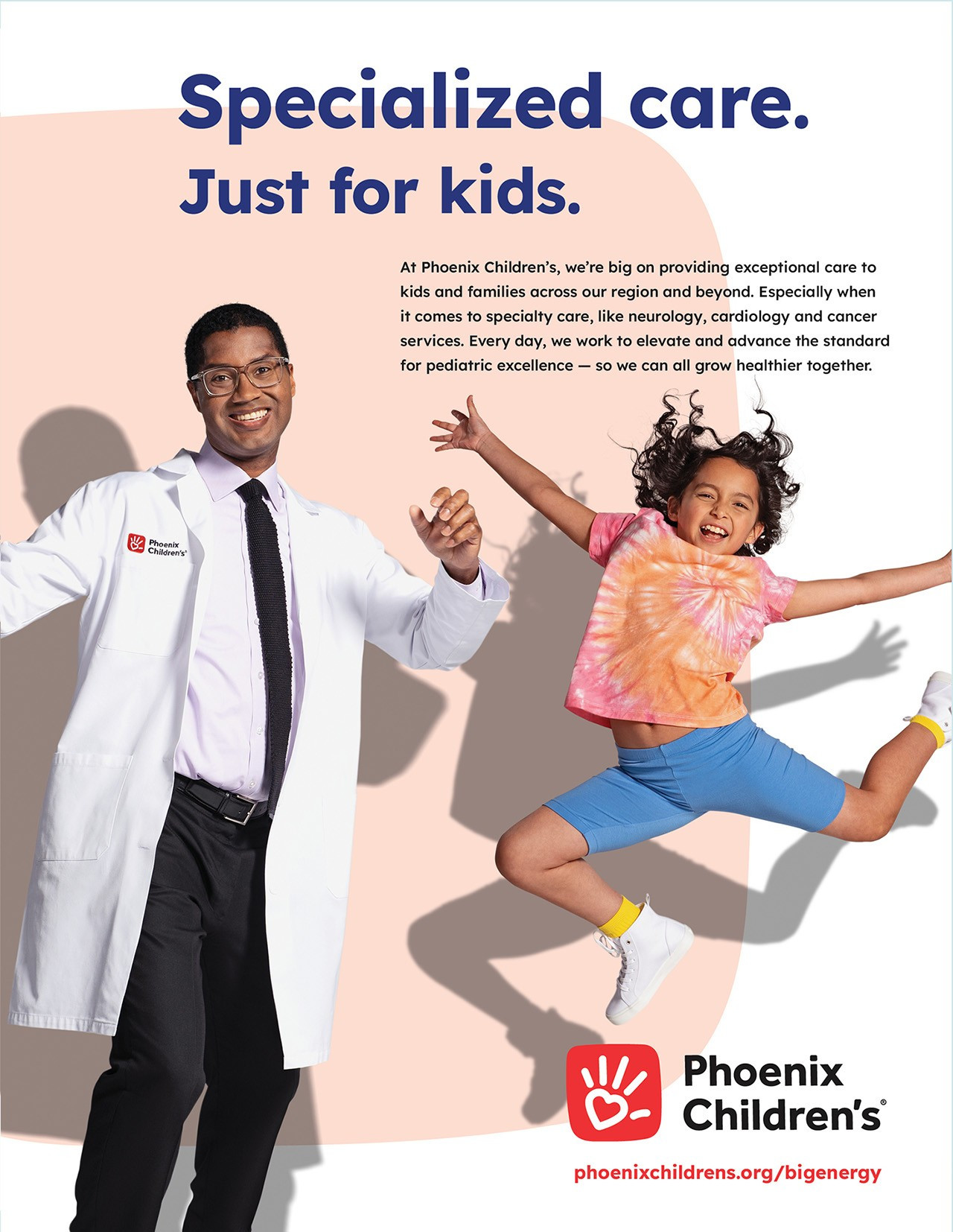 Phoenix Children's print ad