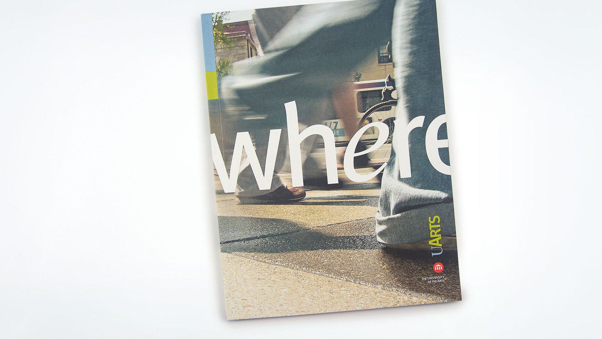 The University of the Arts print brochure