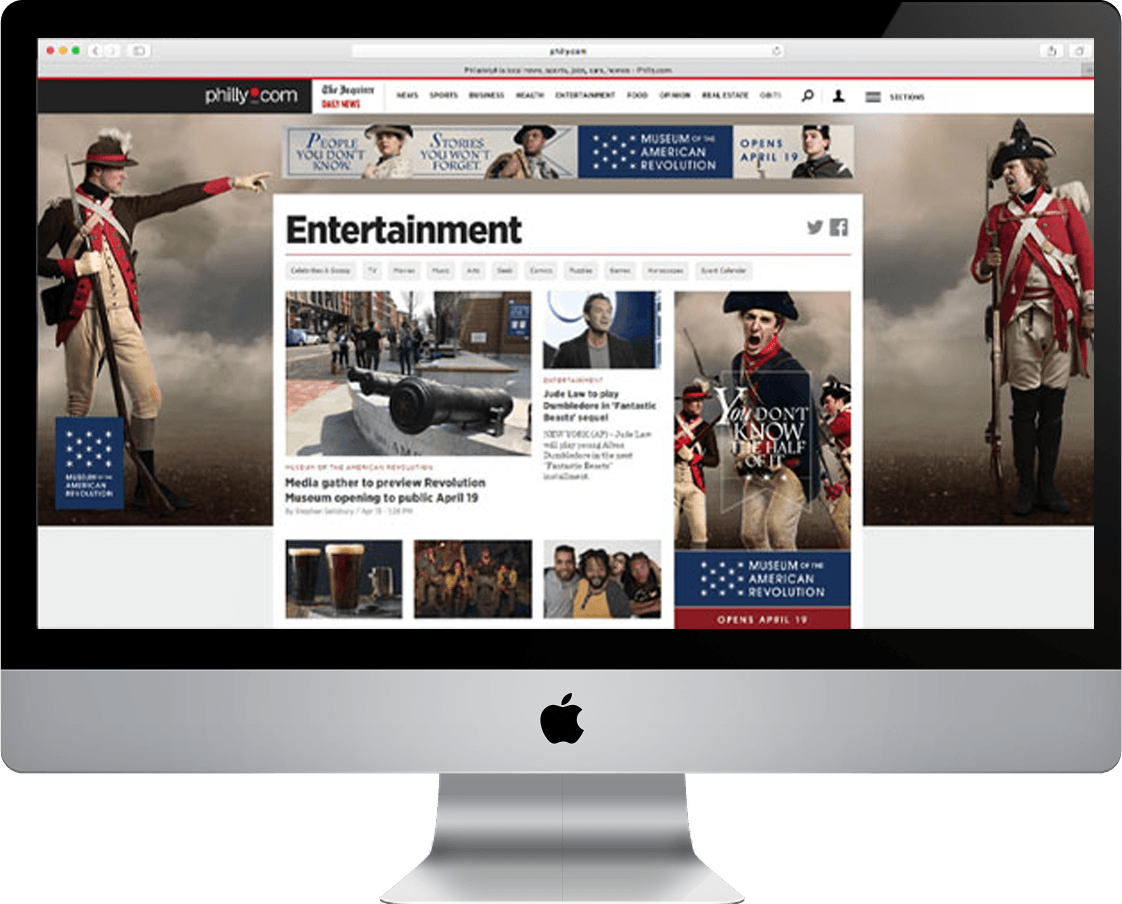 Website takeover - Desktop