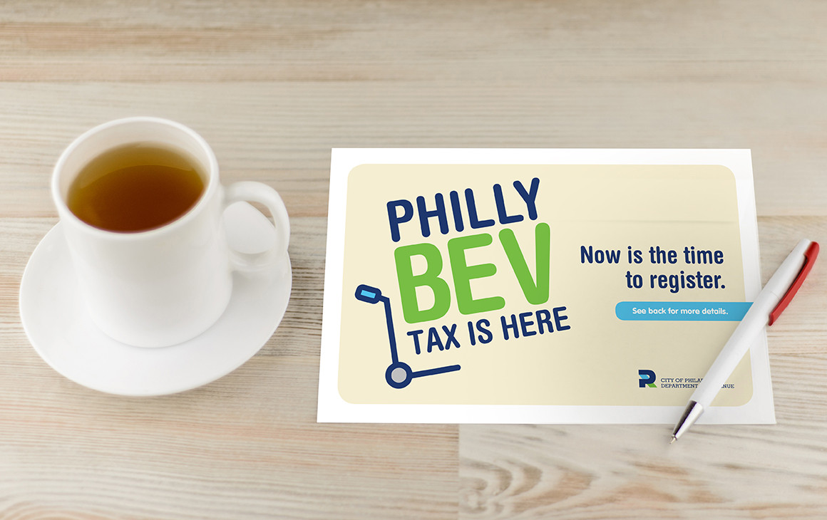 Philly Bev Tax direct mail